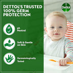 Dettol Anti-Bacterial Wipes Original (10 Wipes) - Cleaning Wipes