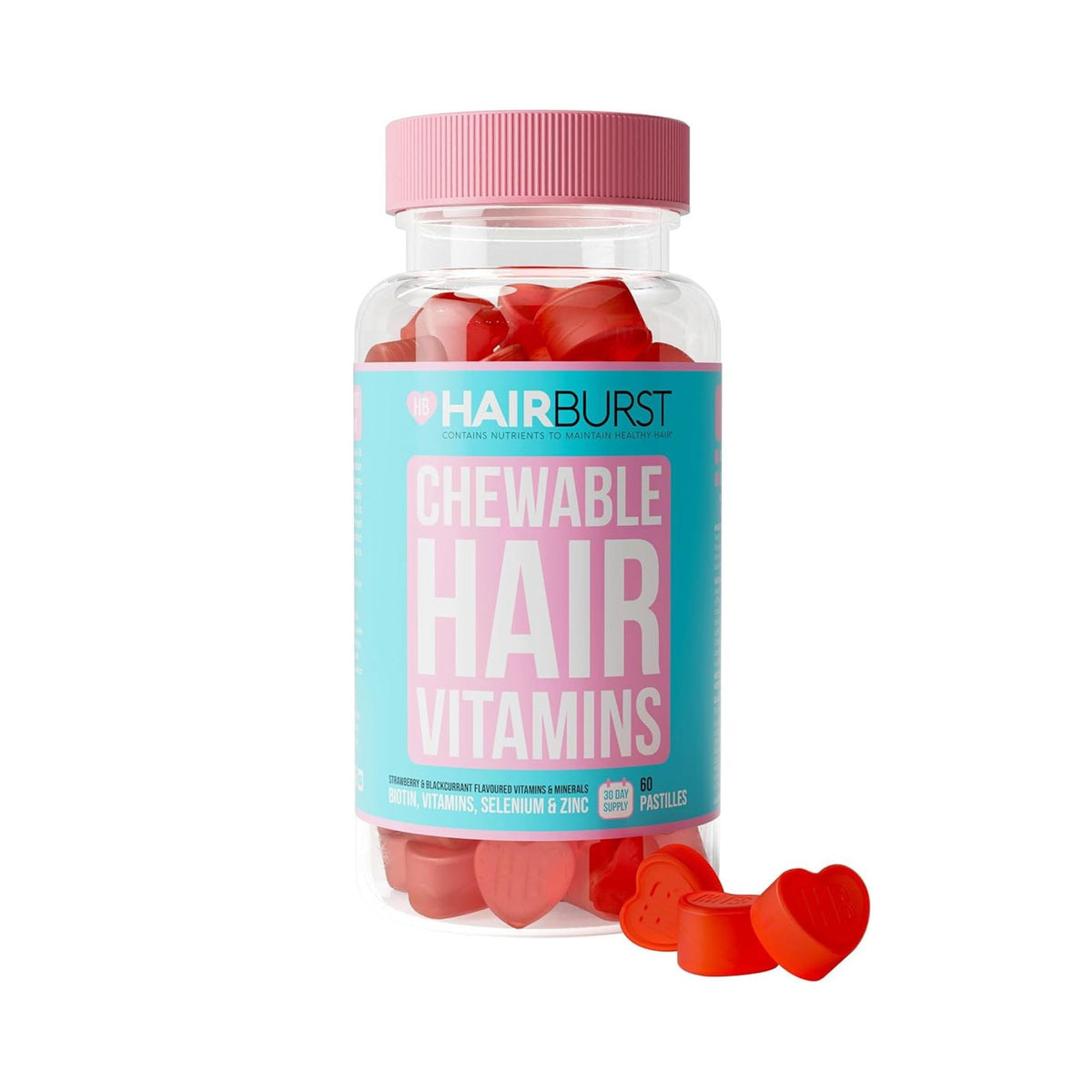 Hairburst Chewable Hair Vitamins 60 Pieces
