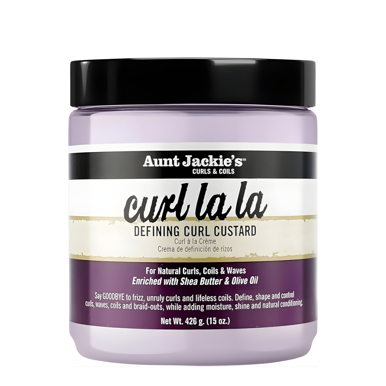 Aunt Jackie's Curl la la custard