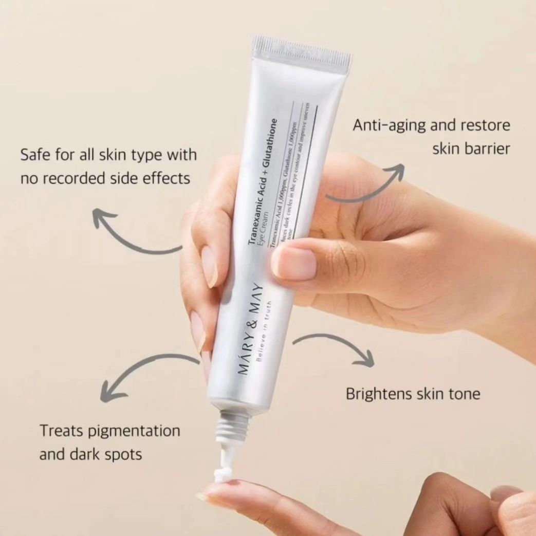 Mary & May Tranexamic Acid + Glutathione Eye Cream - Eye Cream