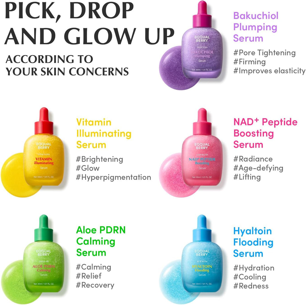 EQQUALBERRY NAD+ Peptide Boosting Serum