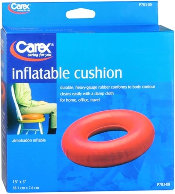 Carex Inflatable Rubber Ring Cushion Main image