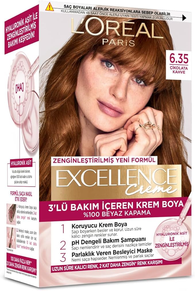 L'Oreal paris Excellence Cream Permanent Hair Color