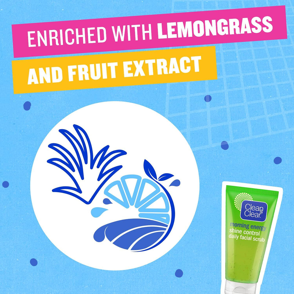 Clean & Clear Shine Control Daily Facial Scrub