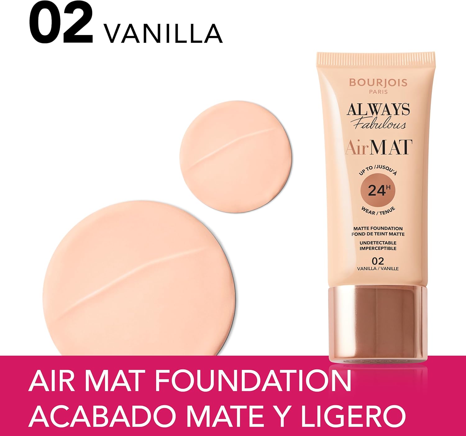 Bourjois Always Fabulous - Air Mat Foundation