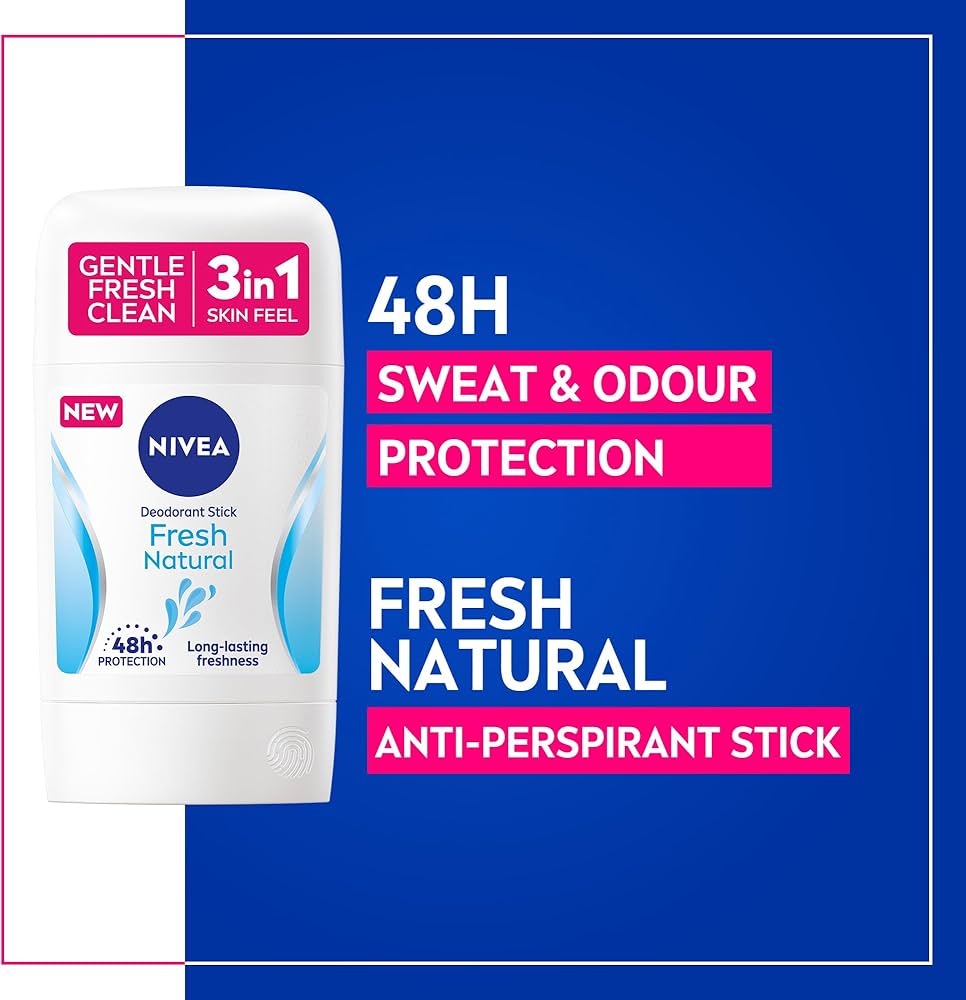 Nivea Fresh Natural - Deodorant Stick For Women