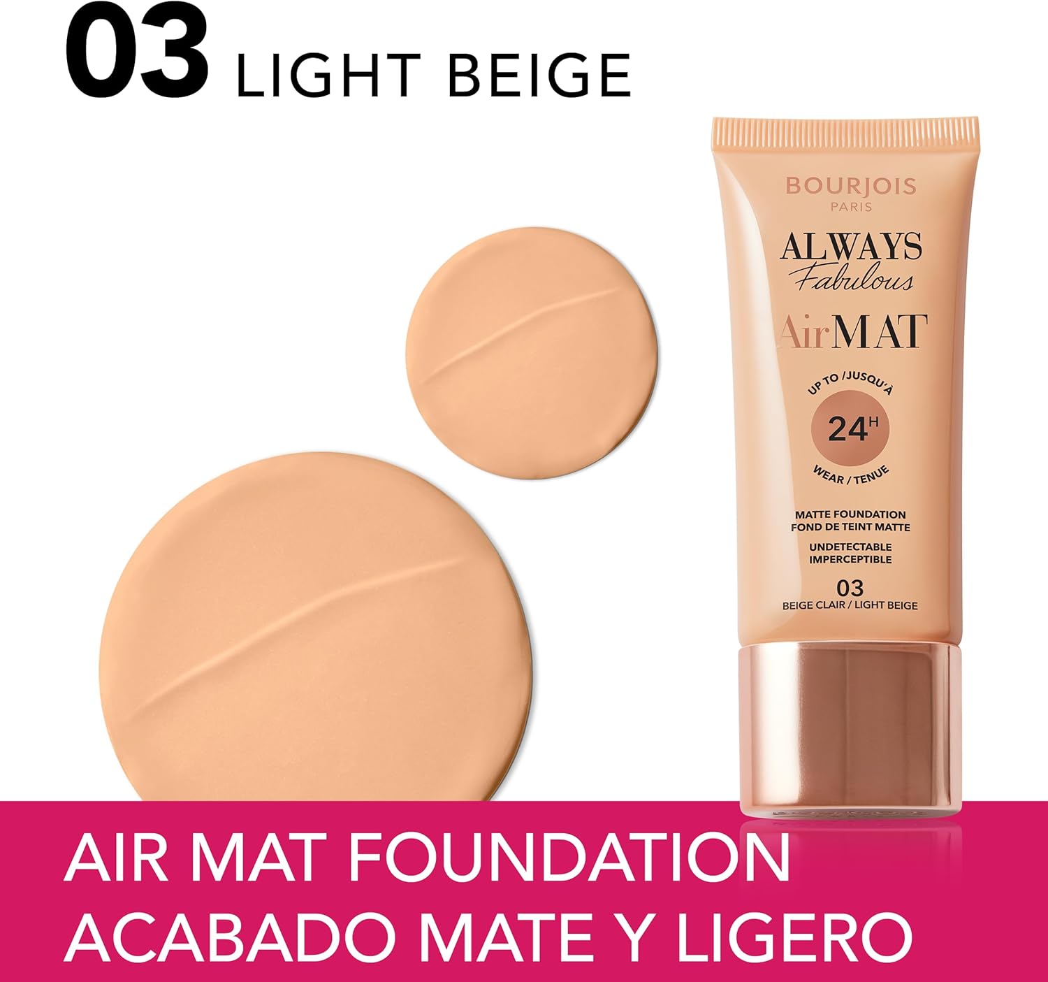 Bourjois Always Fabulous - Air Mat Foundation