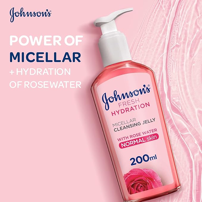 Johnsons Face Cleanser Fresh Hydration Micellar Cleansing Jelly Secondary image