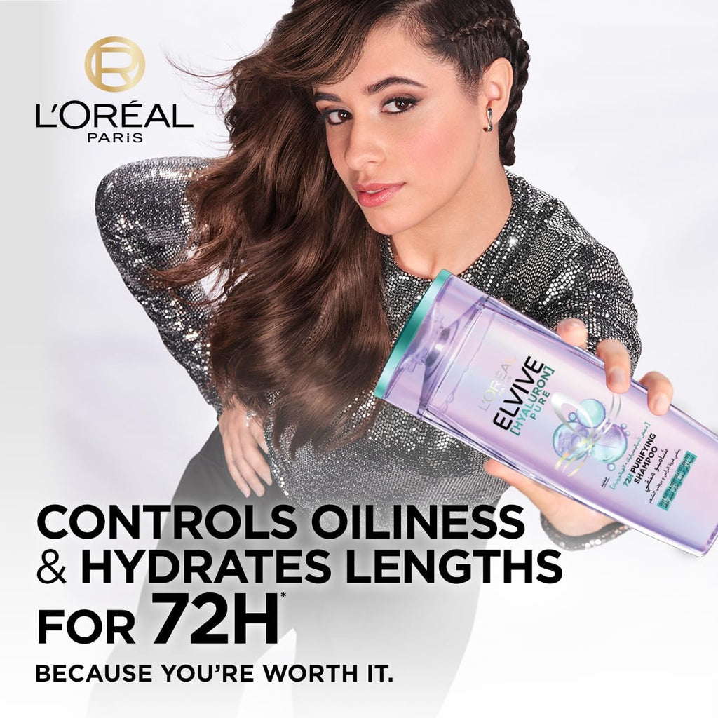 L'Oreal Paris Elvive Hyaluron Pure Purifying Shampoo