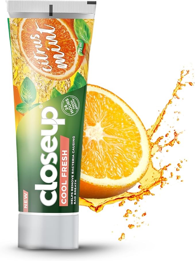 Closeup Citrus Mint White Fresh Toothpaste