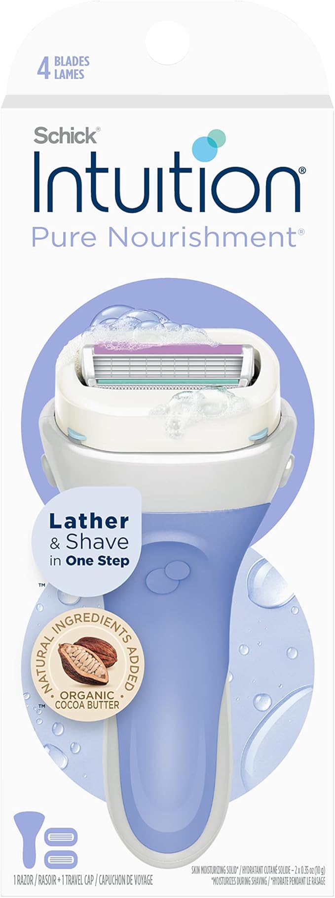 Schick Intuition Pure Nourishment Razor For Women