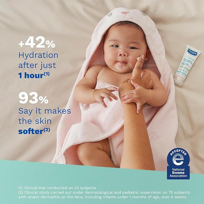 Mustela Baby Stelatopia Emollient Face Cream & Eyelids