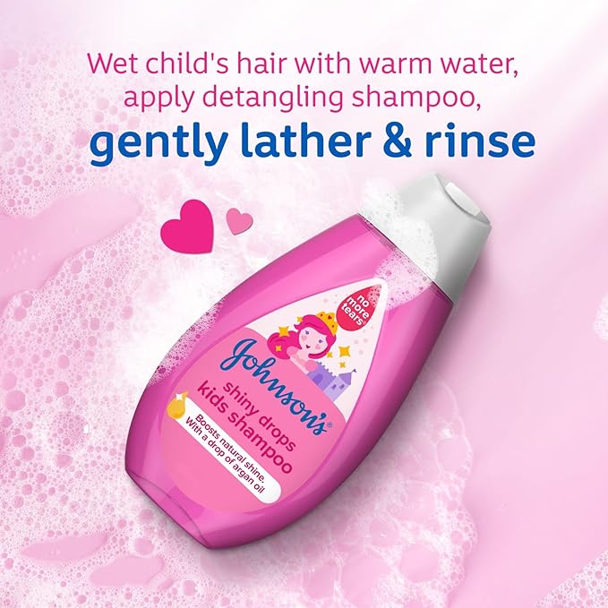 Johnsons Shiny Drops Kids Shampoo
