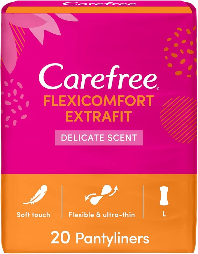 Carefree - Flexi Comfort ExtraFit Delicate Scent PantyLiners
