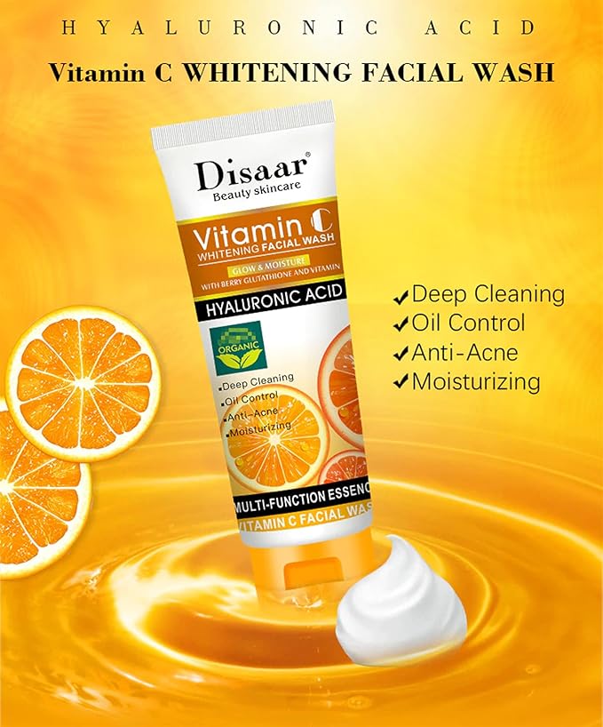 Disaar Vitamin C And Hyaluronic Acid Face Wash