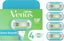 Gillette Venus Extra Smooth Blades 4 Razors Refills For Women