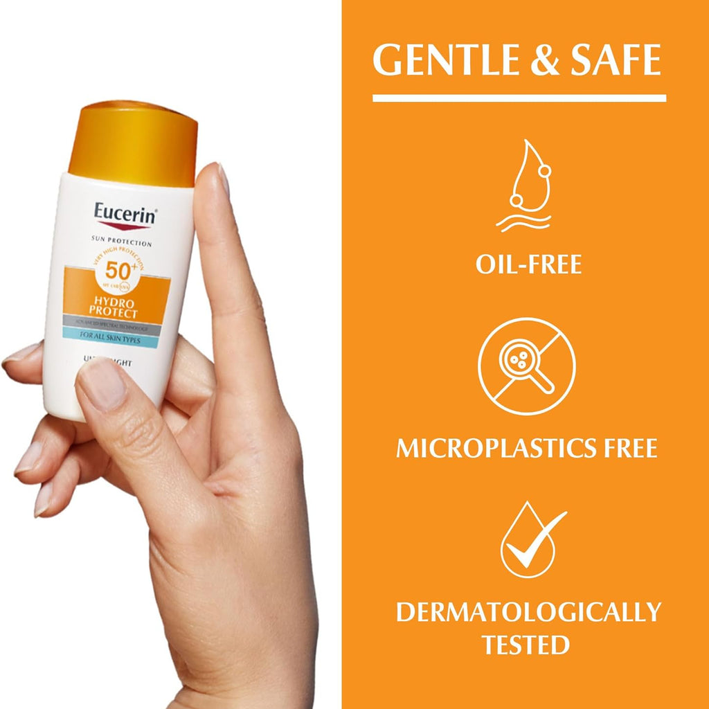 Eucerin Sunscreen Hydro Protect Face Ultra Light Fluid Spf 50+