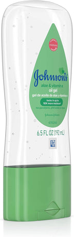 Johnsons Aloe Vera & Vitamin E Baby Oil Gel