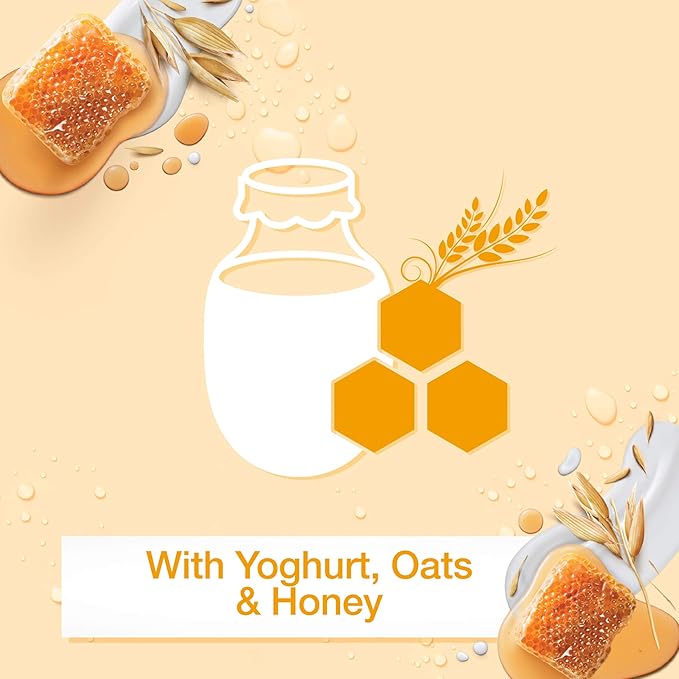Johnsons Yogurt Honey & Oats Body Wash