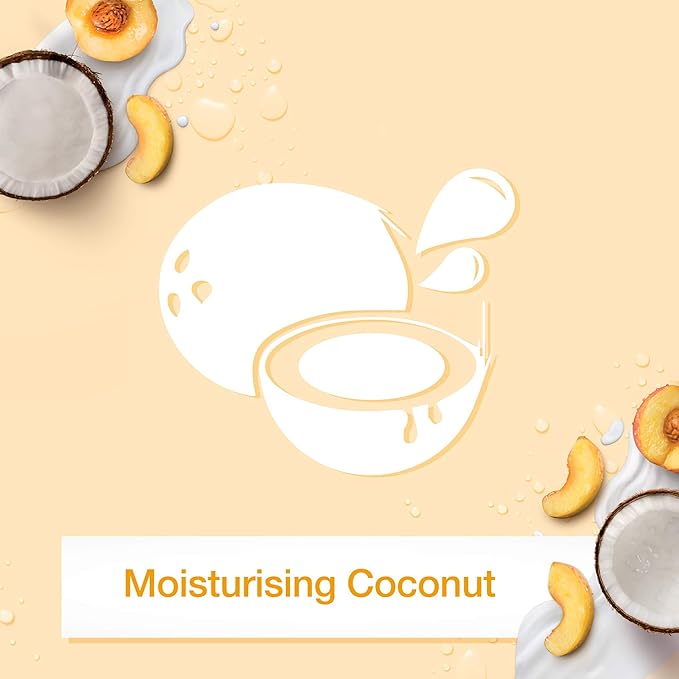 Johnsons Vita Rich Body Wash Yogurt & Peach & Coconut