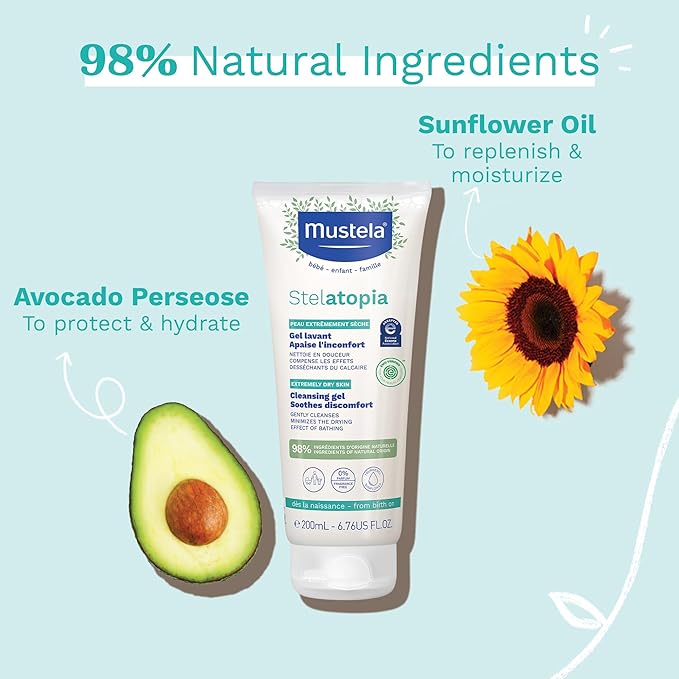 Mustela Stelatopia Cleansing Gel