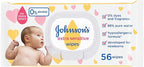 Johnsons Extra Sensitive Baby Wipes 56 Wipes