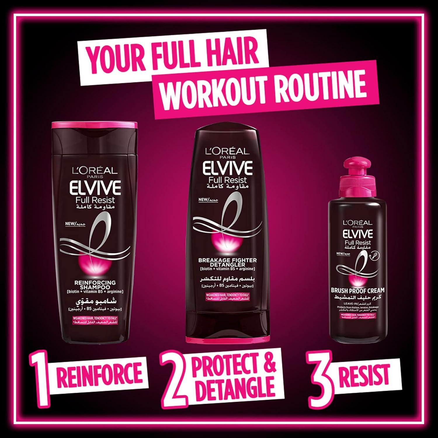L'Oreal Paris Elvive Full Resist Reinforcing Shampoo