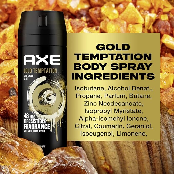 Axe Gold Temptation Deodorant For Men