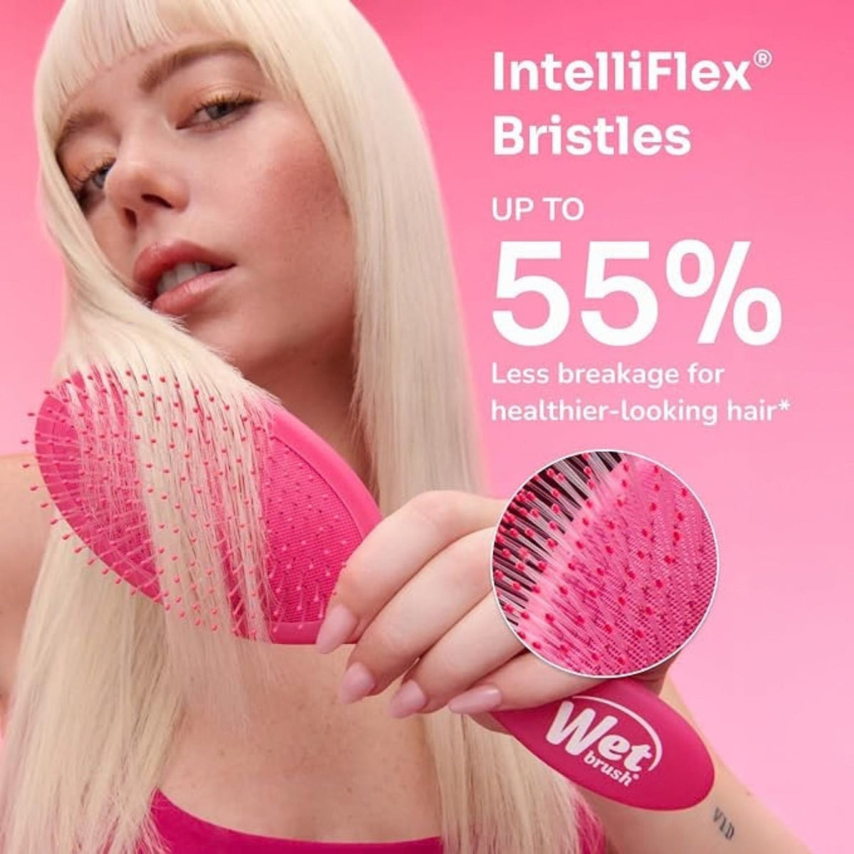 Wet Brush Original Detangler - Pink - Hair Brush