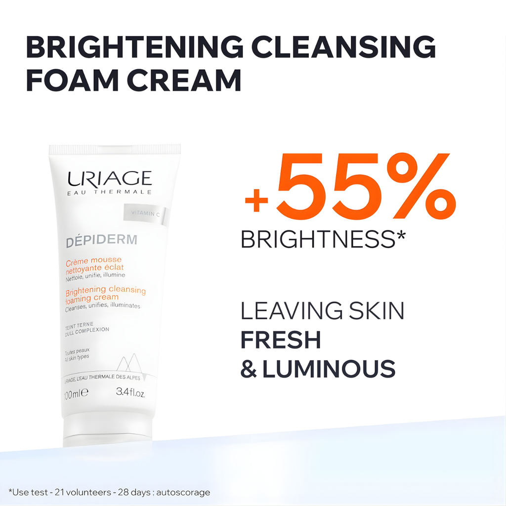 Uriage Depiderm Brightening Cleansing Foaming Cream