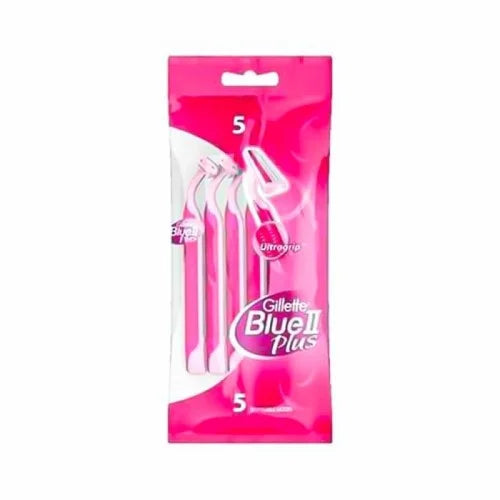 Gillette Venus Blue 2 Plus 2 Bladed 5 Razors For Women