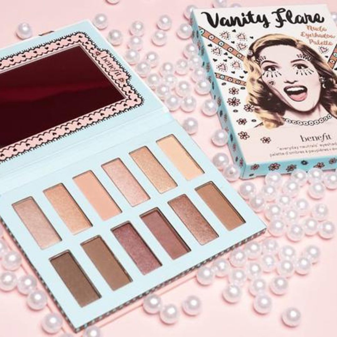 Benefit Vanity Flare Nude Eyeshadow Palette
