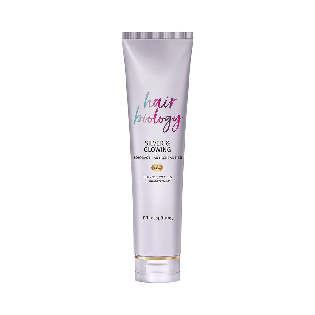 Hair Biology Silver & Glowing Conditioner for Blonde, Grey & White Hair - Conditioner
