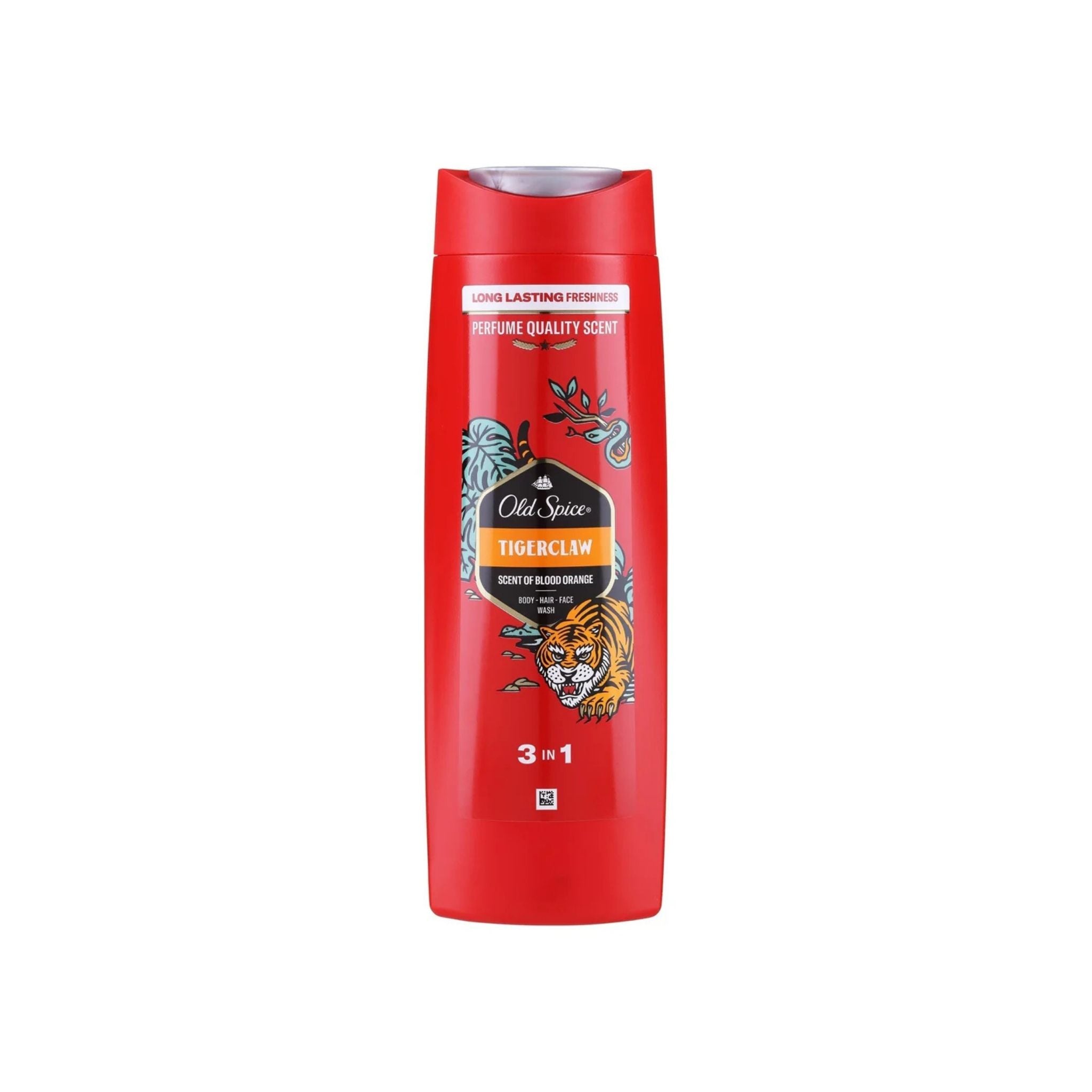 Old Spice Tigerclaw 3 in 1 Shower Gel & Shampoo - Hair, Face & Body Wash Main image