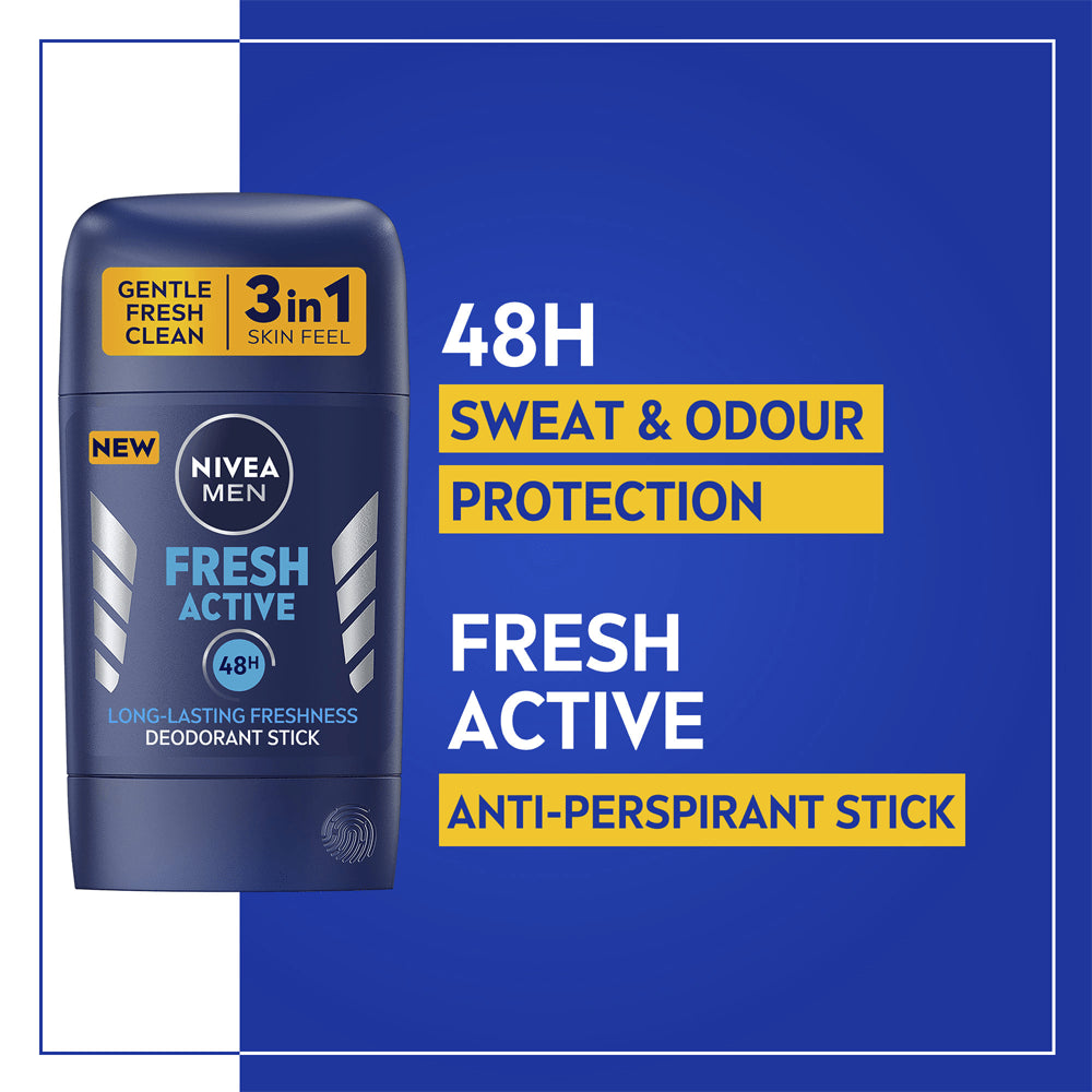 Nivea Fresh Active Roll On Deodorant For Men Secondary image