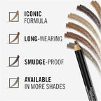 Rimmel London  Professional Eyebrow Pencil With Brush Applicator