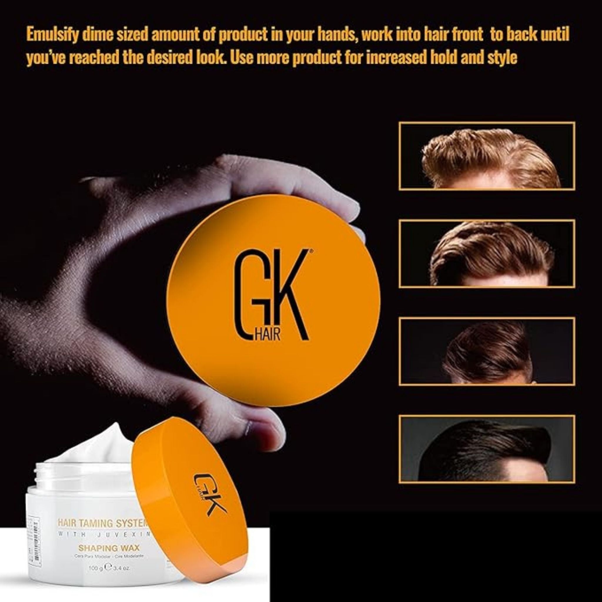 GK Hair Shaping Wax - Hair Styling Wax