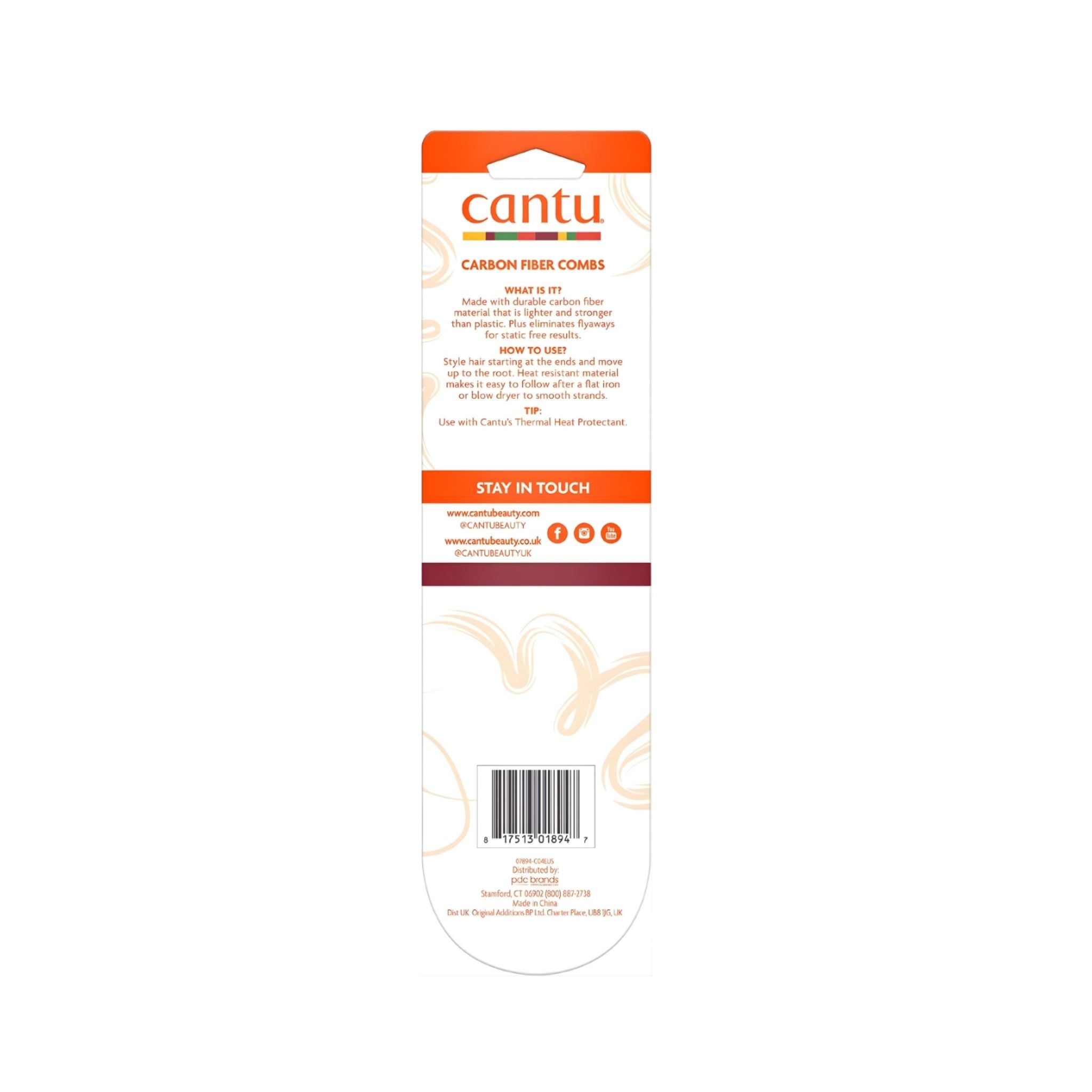 Cantu Carbon Fiber Combs Secondary image
