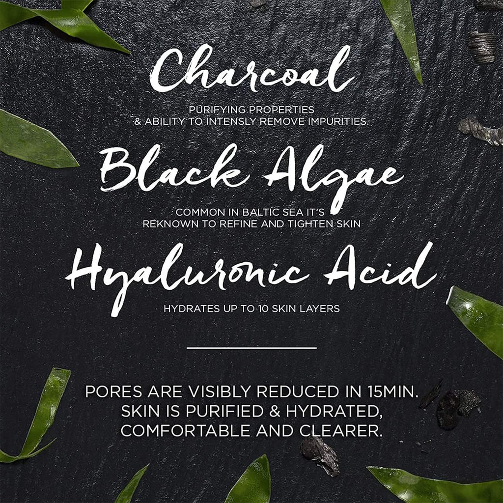 Garnier Pore Tightening Pure Charcoal Hydrating Face Tissue Mask