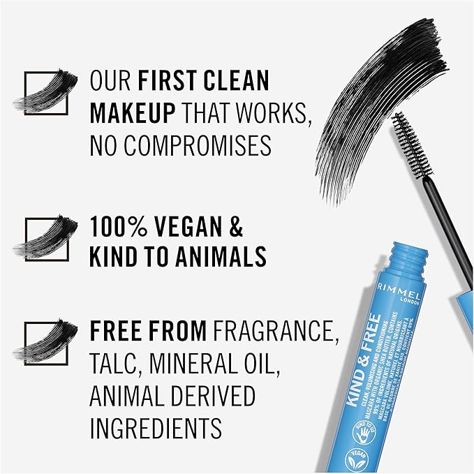 Rimmel Kind & Free Clean Volumizing & Lengthening Mascara