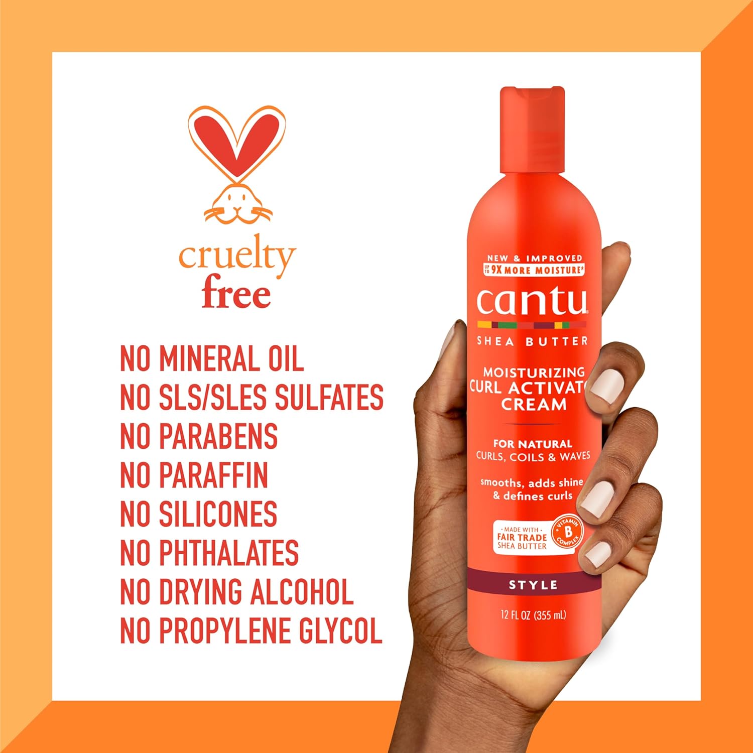 Cantu shea butter - moisturizing curl activator cream