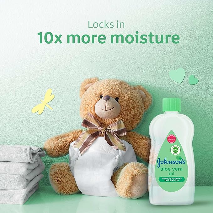 Johnsons Alovera Baby Oil