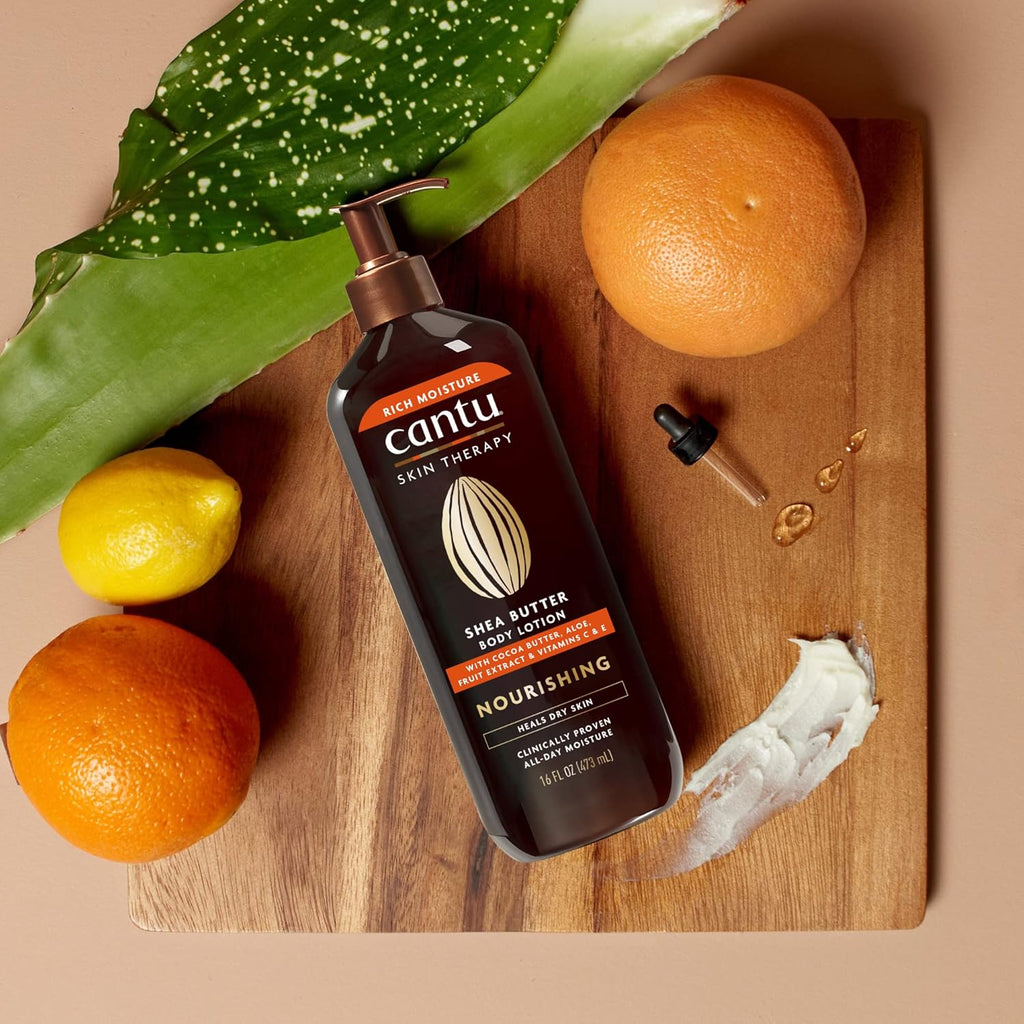 Cantu body lotion skin therapy shea butter