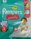 Pampers Pants With Olive Oil Size 5-24 Diapers