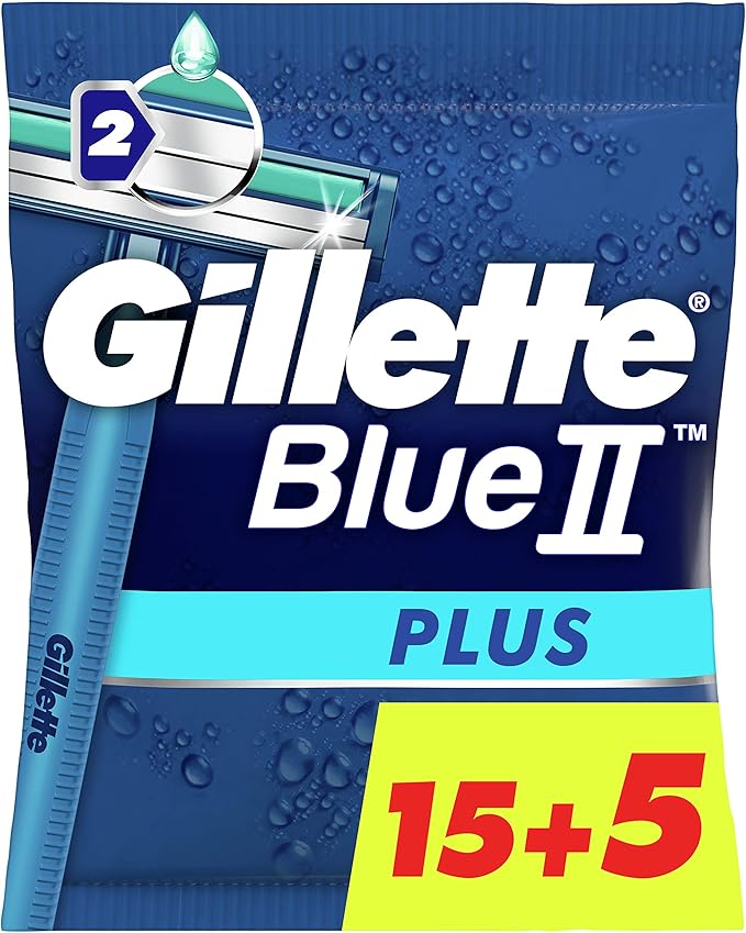 Gillette Blue 2 Plus Disposable Bladed 15 + 5 Razors Main image