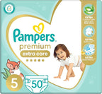 Pampers Premium Extra Care Size 5-50 Diapers