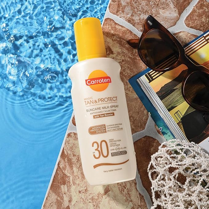 Carroten Suncare Protect & Tan 4D Milk Spray Spf 30
