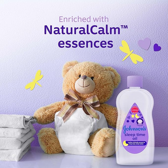 Johnsons Sleep Time Baby Oil