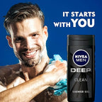 Nivea Deep Clean Shower Gel For Men