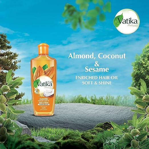 Vatika Almond Naturals Hair Oil
